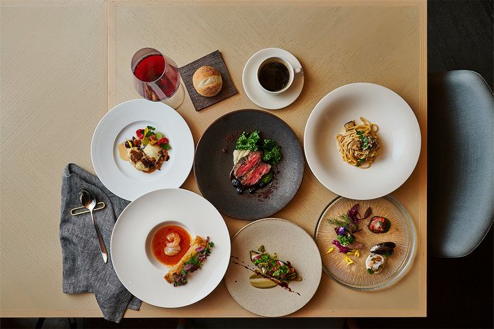 ディナーコースイメージ／画像提供：東京庭園美術館