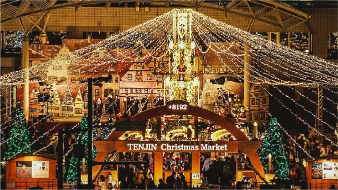 クリスマスアドベント Alliance presents TENJIN CHRISTMAS MARKET 過去の様子