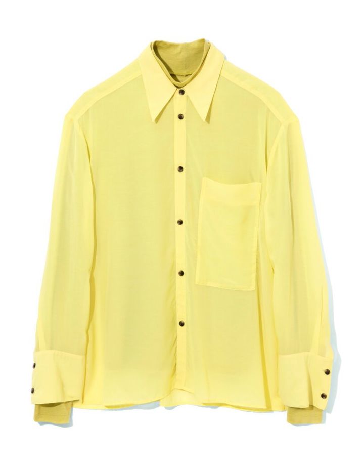 AKIRANAKA〈アキラナカ〉のシアーシャツ