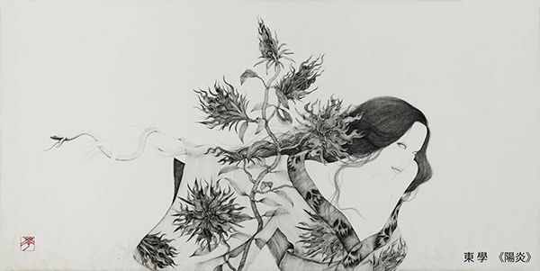 【大阪市大阪府】夜に舞う鮮烈な墨絵の饗宴。「扇町ナイトミュージアム」第2弾開幕！