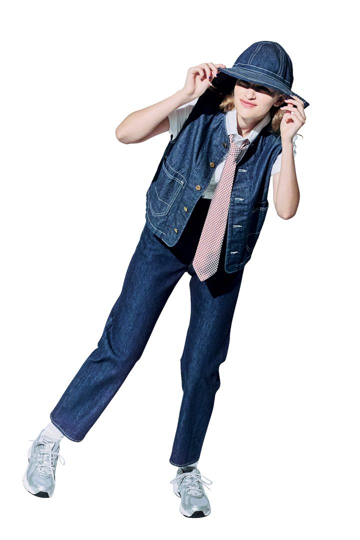 どのデニムデザインがいい？シルエットで印象が大きく変わるデニムコーデ4選