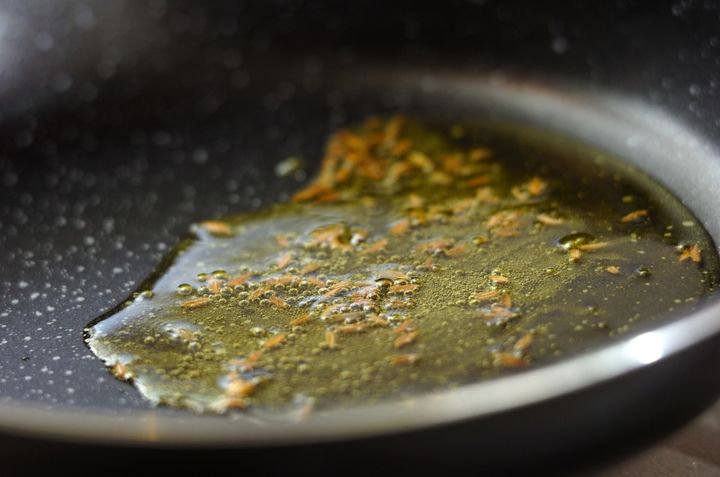 カボチャのクミンサラダの作り方1