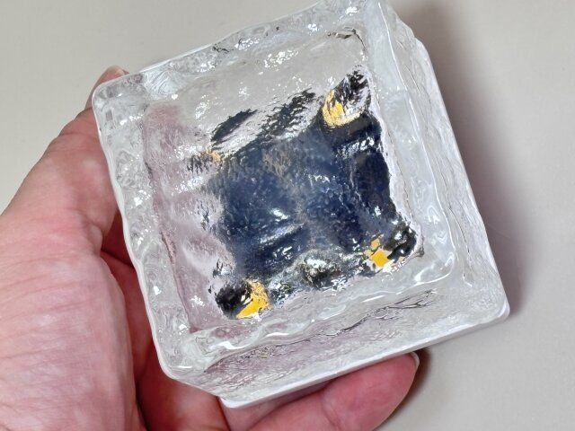 ソーラーライト（アイスブロック、WH） 本体