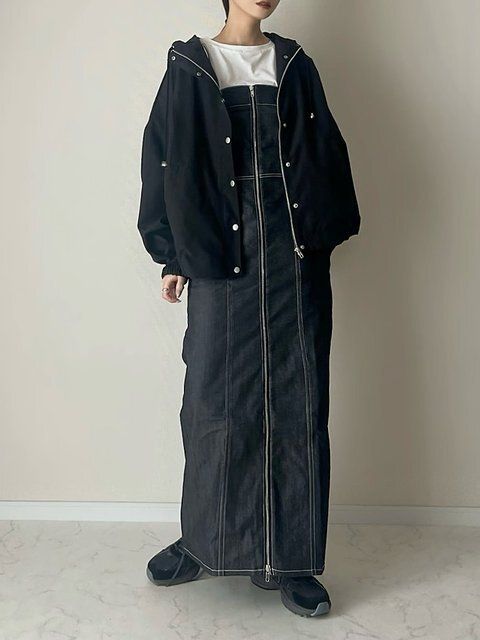 マウンテンパーカーコーデ2