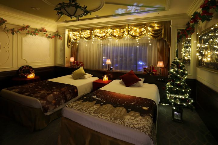 クリスマスルームステイ イルミネーション