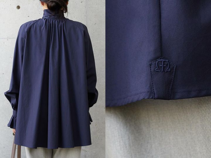 画像: 裾にマルティニークの「ｍ」刺繍を入れてもらったスペシャルなモデルです。