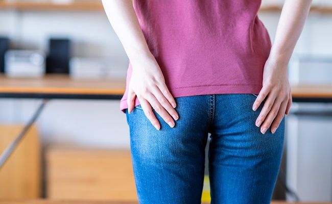 おしりを締める