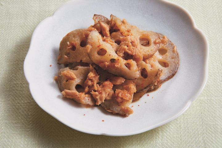 【さば、ツナの簡単レシピ】缶詰で即デキ！ ご飯にも合う「副菜」2選「さばとなすのごまみそ和え」「ツナとれんこんのきんぴら」