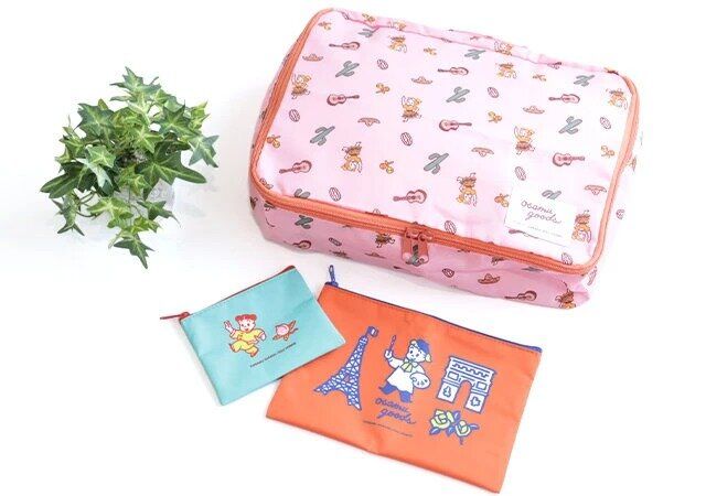 OSAMU GOODS（R）［オサムグッズ］世界を旅するポーチ3点セット