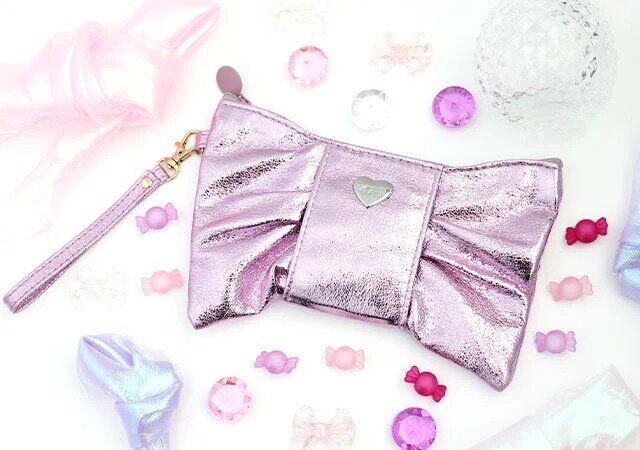 しなこちゃんプロデュース キラキラ☆BIGリボンポーチ