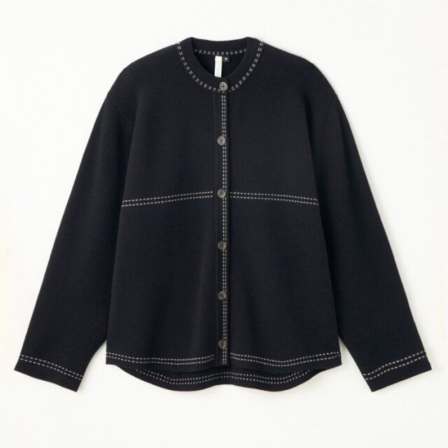 2025秋冬しまむらレディースニットジャケット