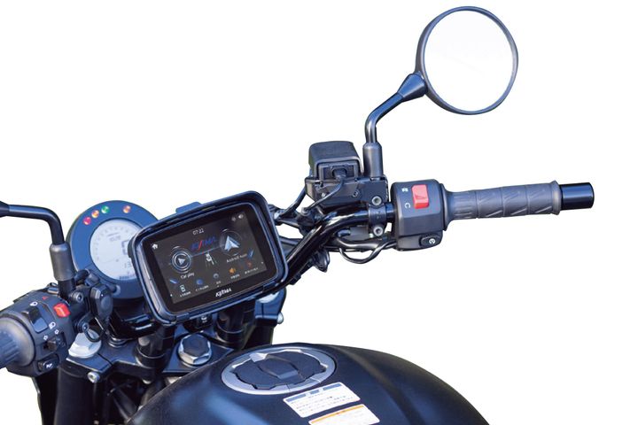 操作性抜群！キジマ「SD01」でナビも音楽もスマートに｜快適ギアガイド