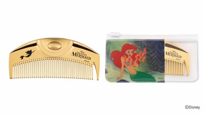 ラブクロム/ディズニー/アリエル/K24GPツキ ゴールド