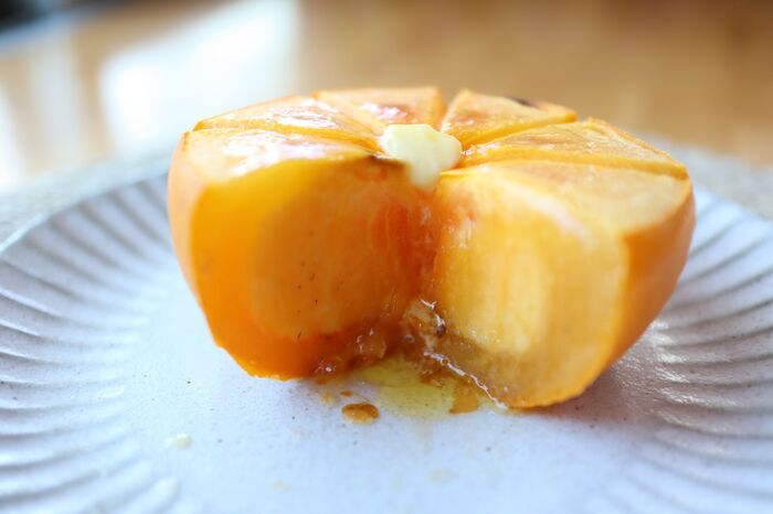 まるでぜいたくスイーツ♡「柿」がとろける甘さに変身する簡単アレンジ