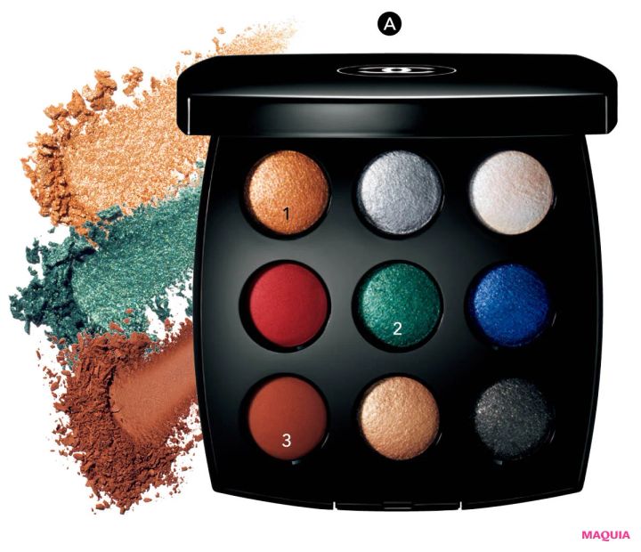 元乃木坂46 与田祐希 シャネル ホリデーコフレメイク レ ヌフ オンブル コメット 847