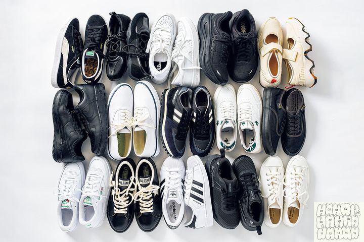 どんなコーデにも合わせやすい万能選手！モノトーンスニーカー15選