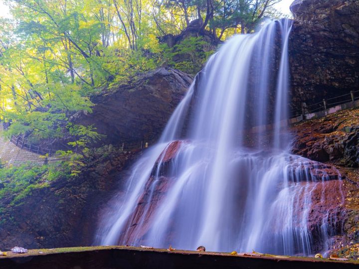 All About ニュース編集部が全国250人を対象に実施した秋に行きたい滝に関するアンケートの調査結果から、「長野県で秋に行きたい滝」ランキングを発表！ 2位「雷滝」を抑えた1位は？