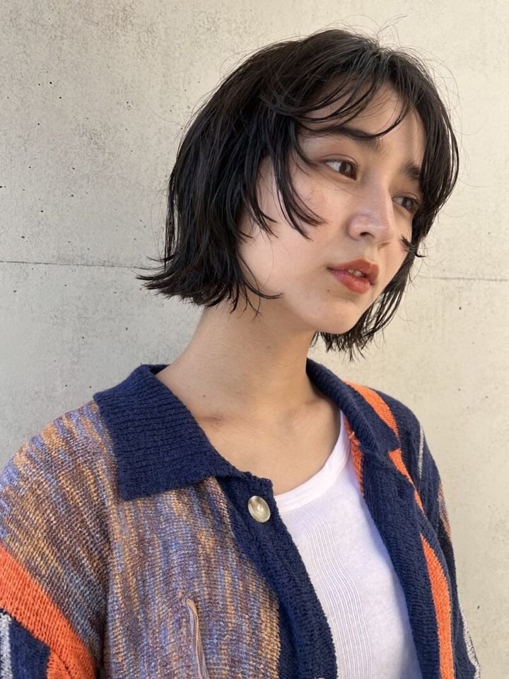 30代ヘアスタイル、ジプシーボブ、サイド、SOIE omotesando