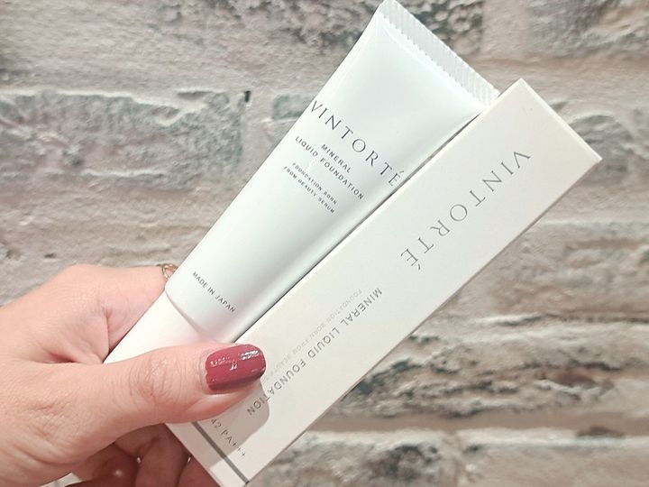 肌に優しくカバー力はしっかり◎肌荒れ中はVINTORTE（ヴァントルテ）の「美容液ミネラルファンデ」が正解でした！