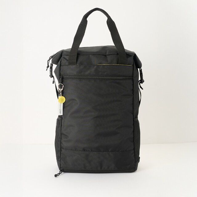 2025しまむら女性黒2WAYトートリュック