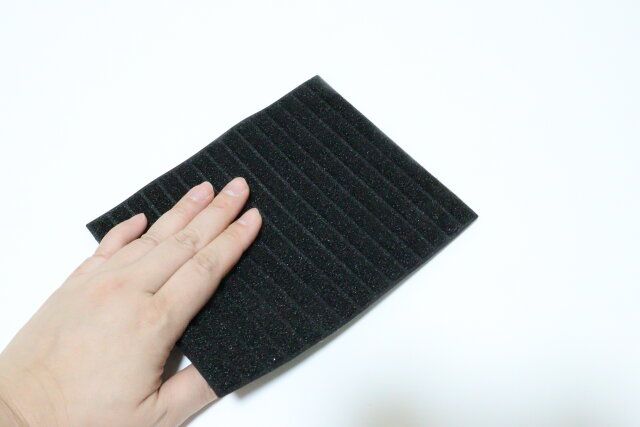 キッチンお掃除シートスポンジ 使用例