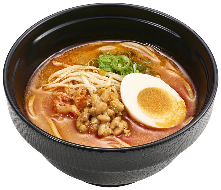 キムチ納豆ラーメン