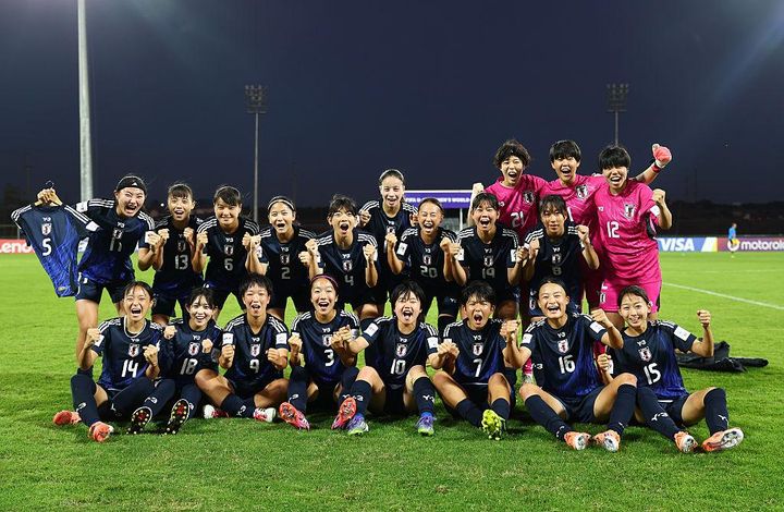 サッカーU-17日本女子代表、2連勝でW杯16強決定！17歳MFの豪快ボレーで先制…“10番”も2試合連続弾