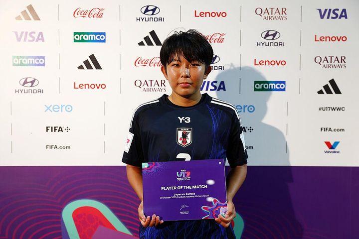 サッカーU-17日本女子代表、2連勝でW杯16強決定！17歳MFの豪快ボレーで先制…“10番”も2試合連続弾