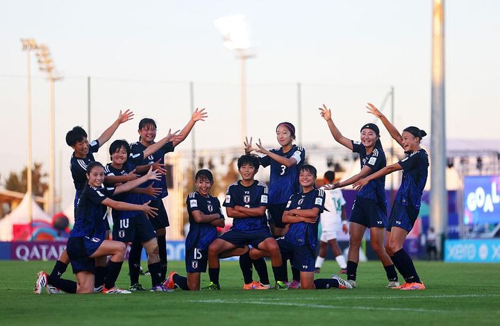 サッカーU-17日本女子代表、2連勝でW杯16強決定！17歳MFの豪快ボレーで先制…“10番”も2試合連続弾