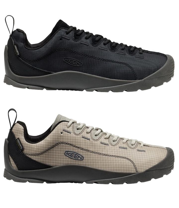 画像: JASPER NYLON WATERPROOF（ブラック/ブラック、アビー ストーン/ブラック）各¥18,480 展開：22.5〜26cm