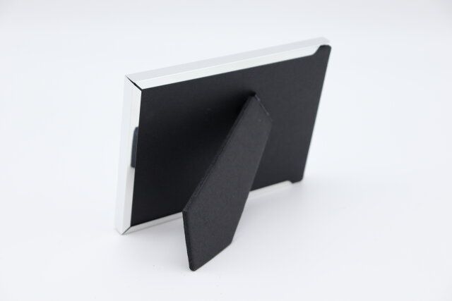 アルミフォトフレーム（シルバーカラー、L判） 横向き