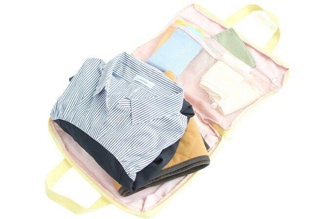 圧縮ポーチ内部