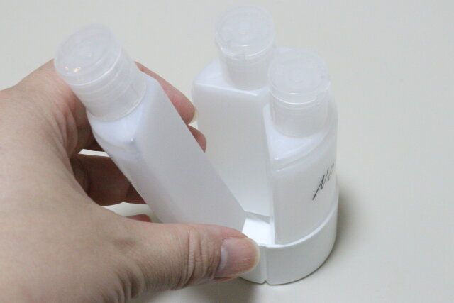 トラベルボトル 3in1 構造