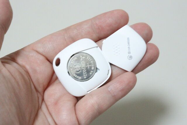 ダイソー 紛失防止タグ 電池