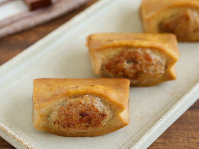 高野豆腐のはさみ焼き