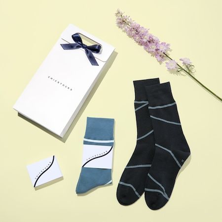 ソックスブランド「CHICSTOCKS」、皆川明と考案した螺旋モチーフの新作「WIND」を発売