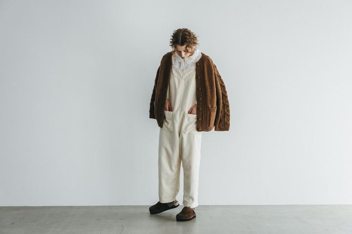 画像2: 【ネストローブ】ペルーケーブルスリーブニットカーディガン¥39,600 store.nestrobe.com