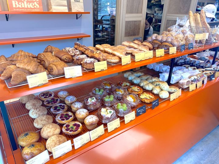 「Tokyo Veagan Bakes」ディスプレイ