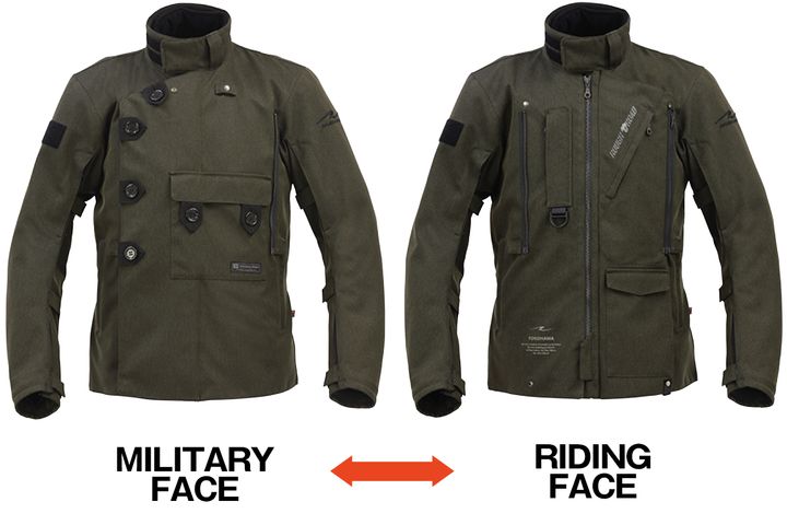 2WAYで使える！プリマロフトRダブルフェイスジャケットがライダーの新定番