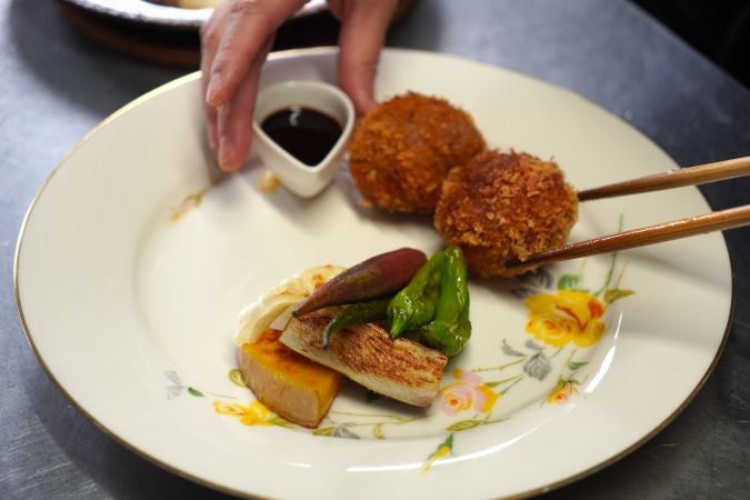 シークレットレストランK 盛り付け