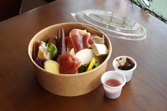 シークレットレストランK テイクアウト 野菜