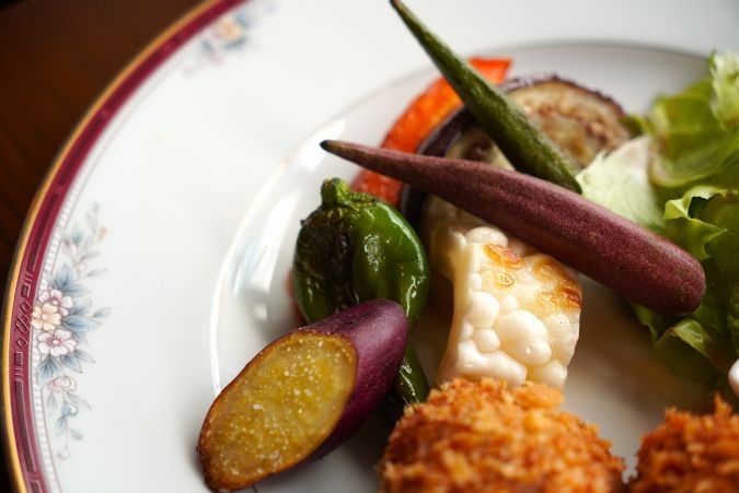 シークレットレストランK 付け合わせ野菜