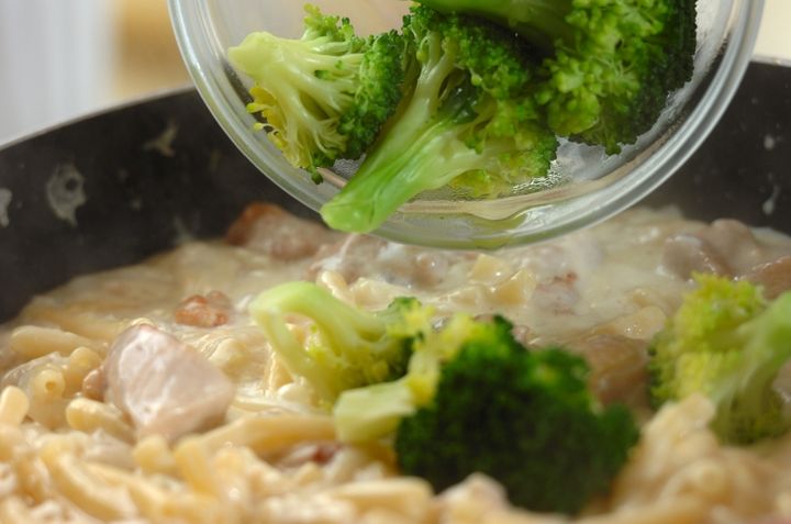 フライパンひとつで簡単！チキンマカロニグラタンの作り方4