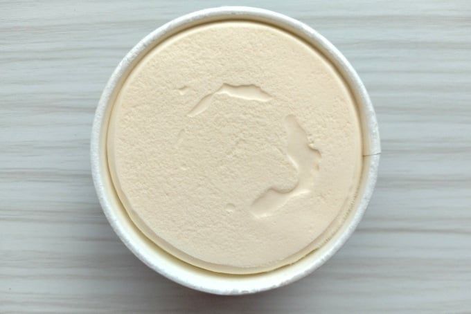バニラアイス