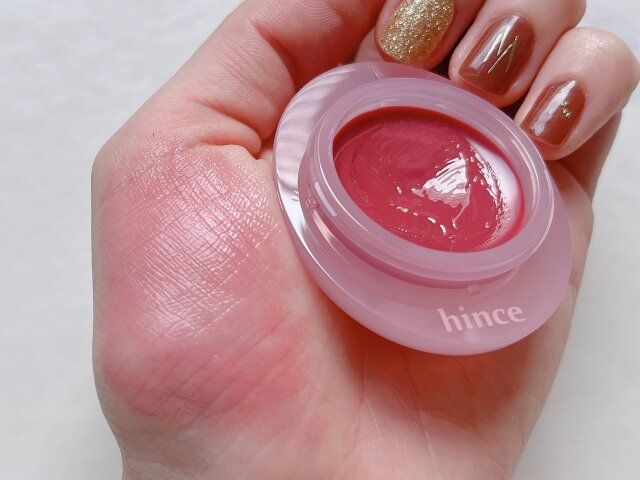 hince ロウグロウデューイーボール 12 プラミー 手の平に付ける