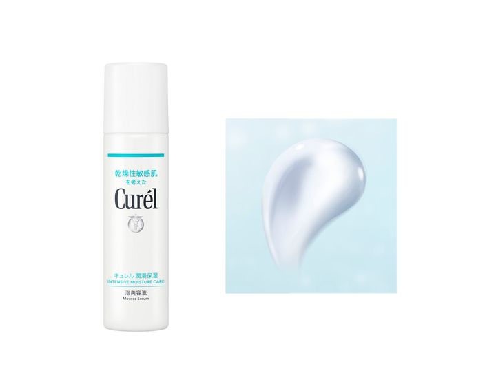 キュレルの泡美容液
