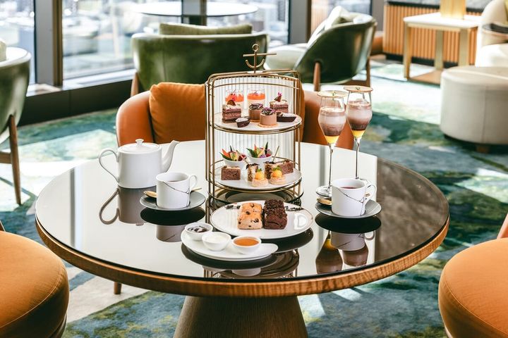 秋色アフタヌーンティー with リンツチョコレート