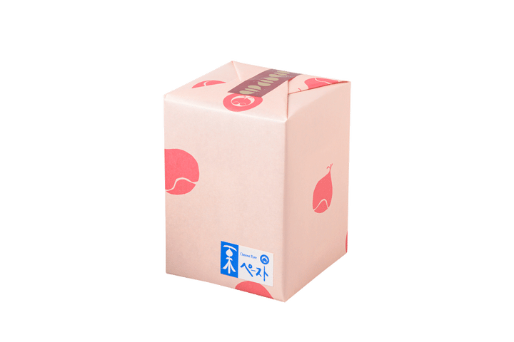 〈櫻井甘精堂〉の「栗ペースト」ギフト用包装