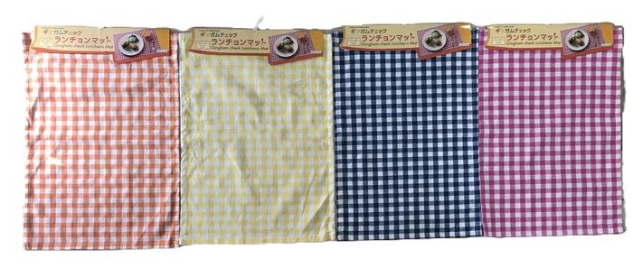 ギンガムチェック ランチョンマット