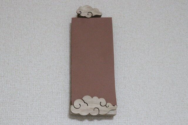 壁掛けお札スタンド 使用例